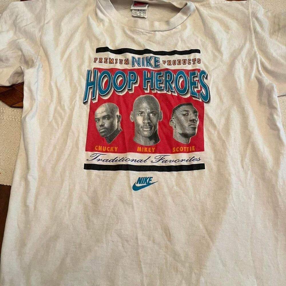 Vintage 90's Nike Hoop Hero's Tee‎